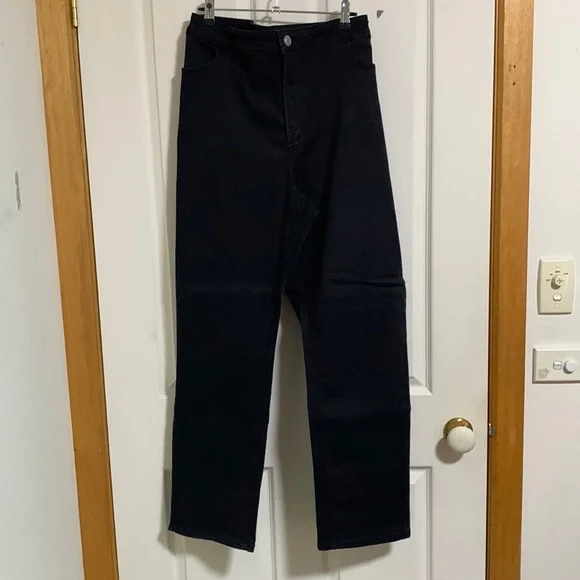 BeMe BLACK JEANS SIZE 22 - Picture 1 of 8